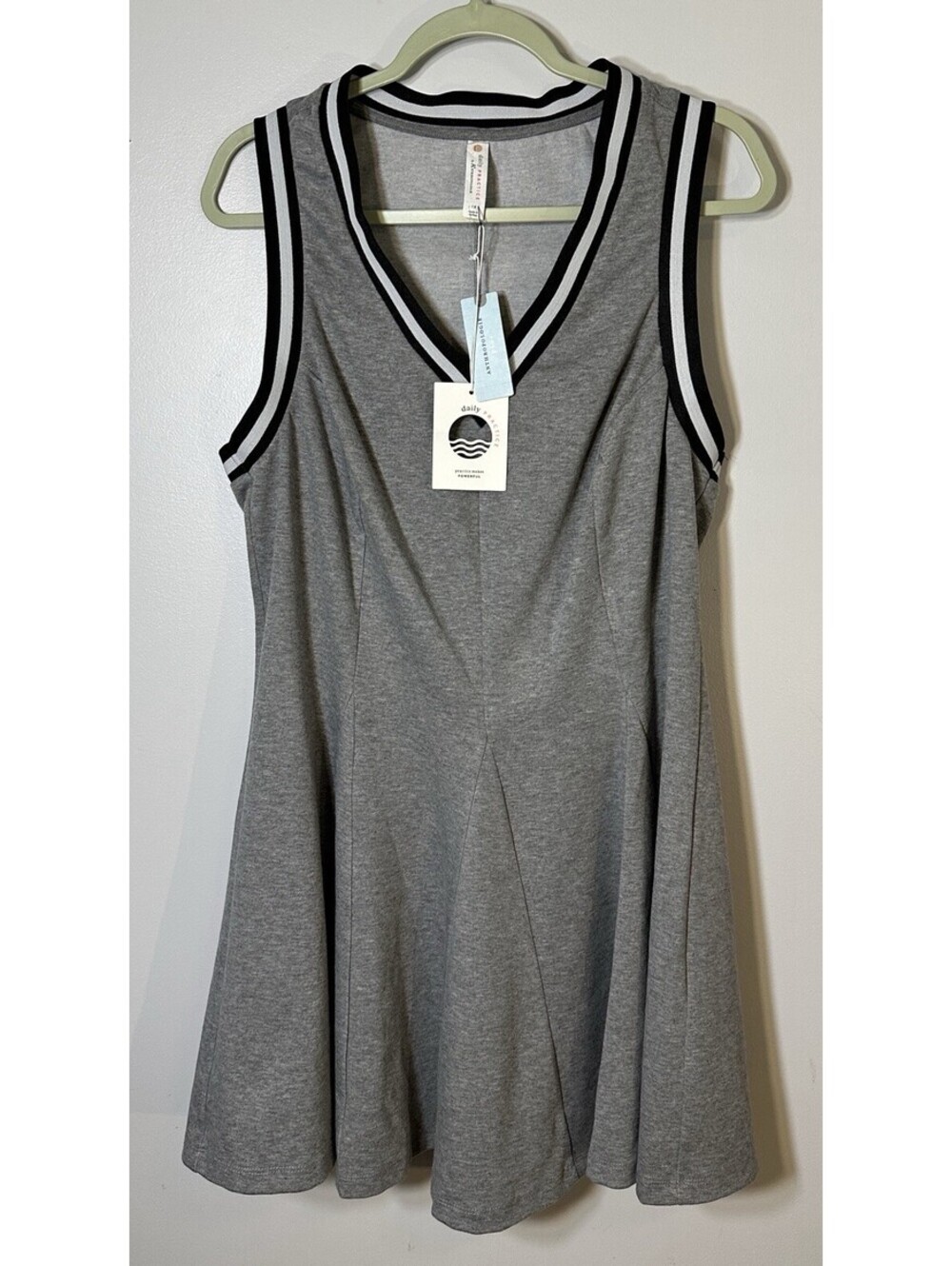 NWTS Daily Practice By Anthropologie Sleeveless Sporty Mini Fit & Flare Dress 1X